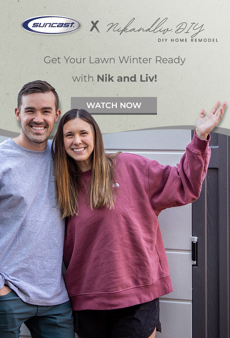 Suncast partners with Nik and Liv for fall gardening tips